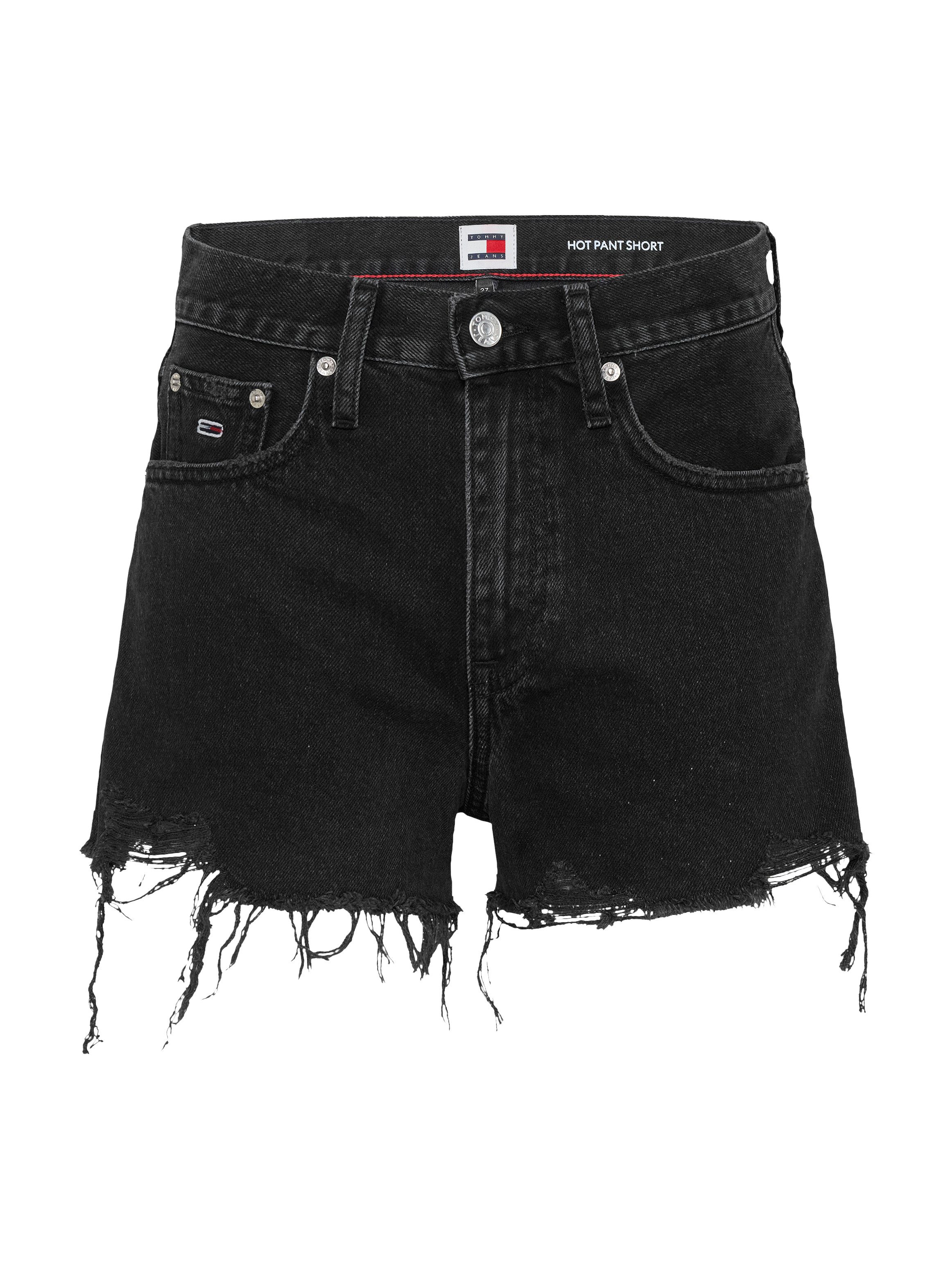 Tommy Jeans Shorts HOT PANT BI8080 im Destroyed-Look