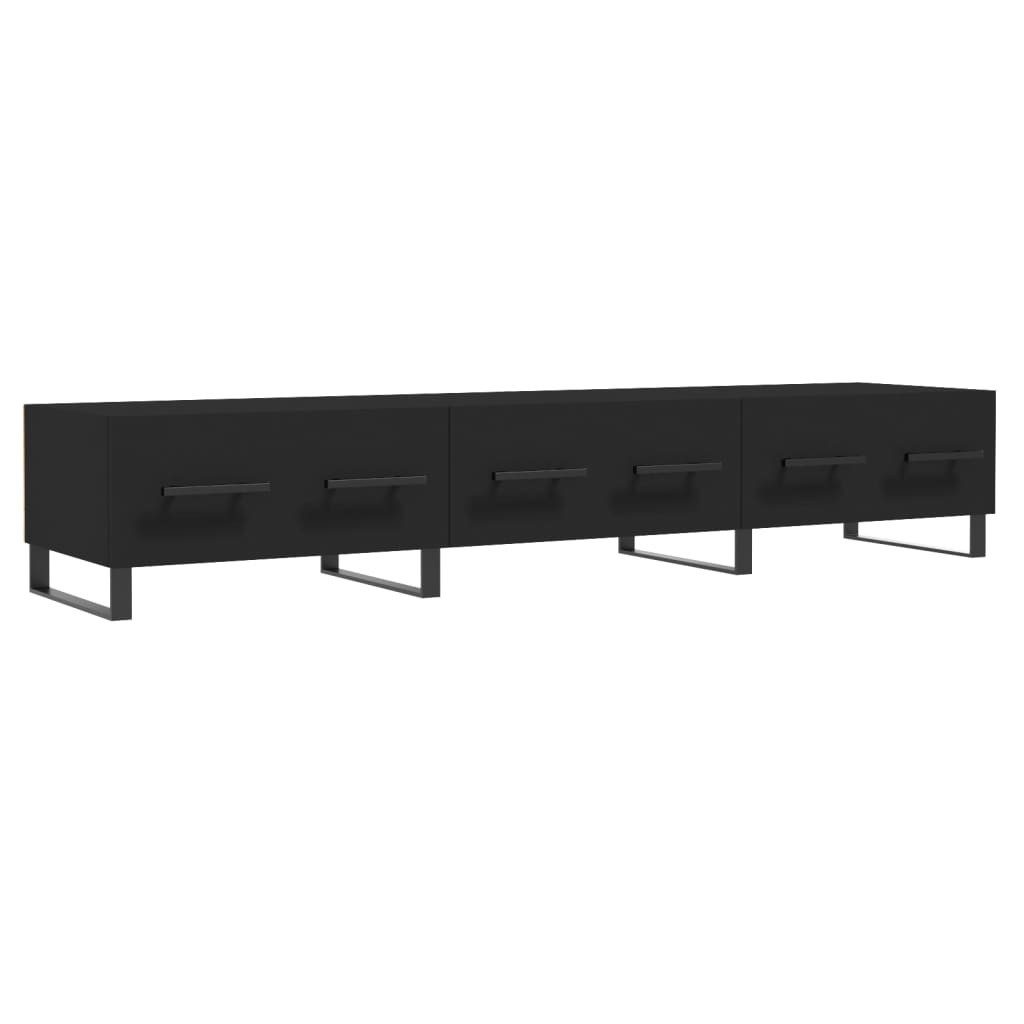 vidaXL TV-Schrank TV-Board Schwarz 150x36x30 cm Holzwerkstoff günstig online kaufen