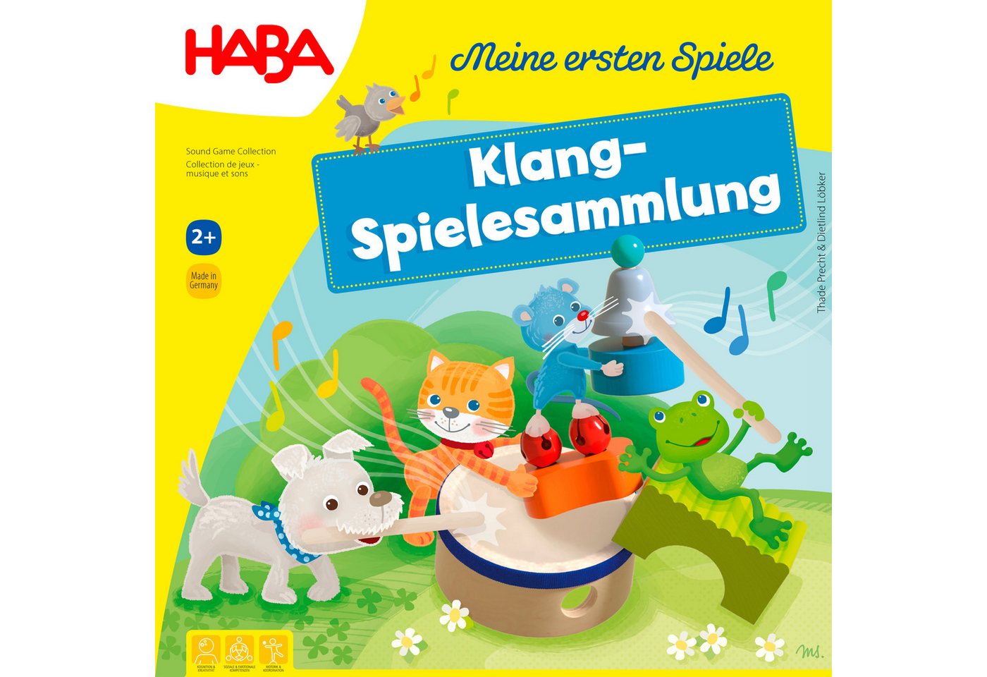 Haba Spiel Meine ersten Spiele - Klang-Spielesammlung Meine ersten Spiele, Kinderspiel, Made in Germany