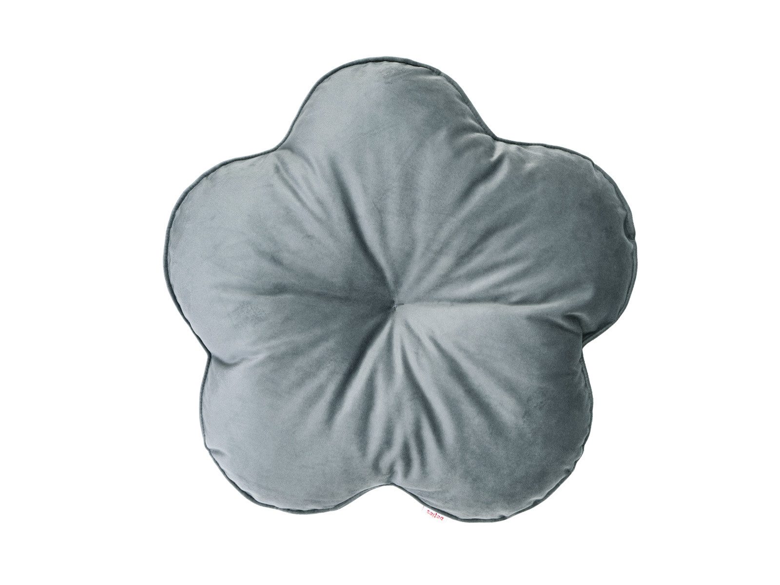 beties Dekokissen Samt&Sonders, gefülltes Samt Kissen rund Blumen-Kissen besonderes Kissen