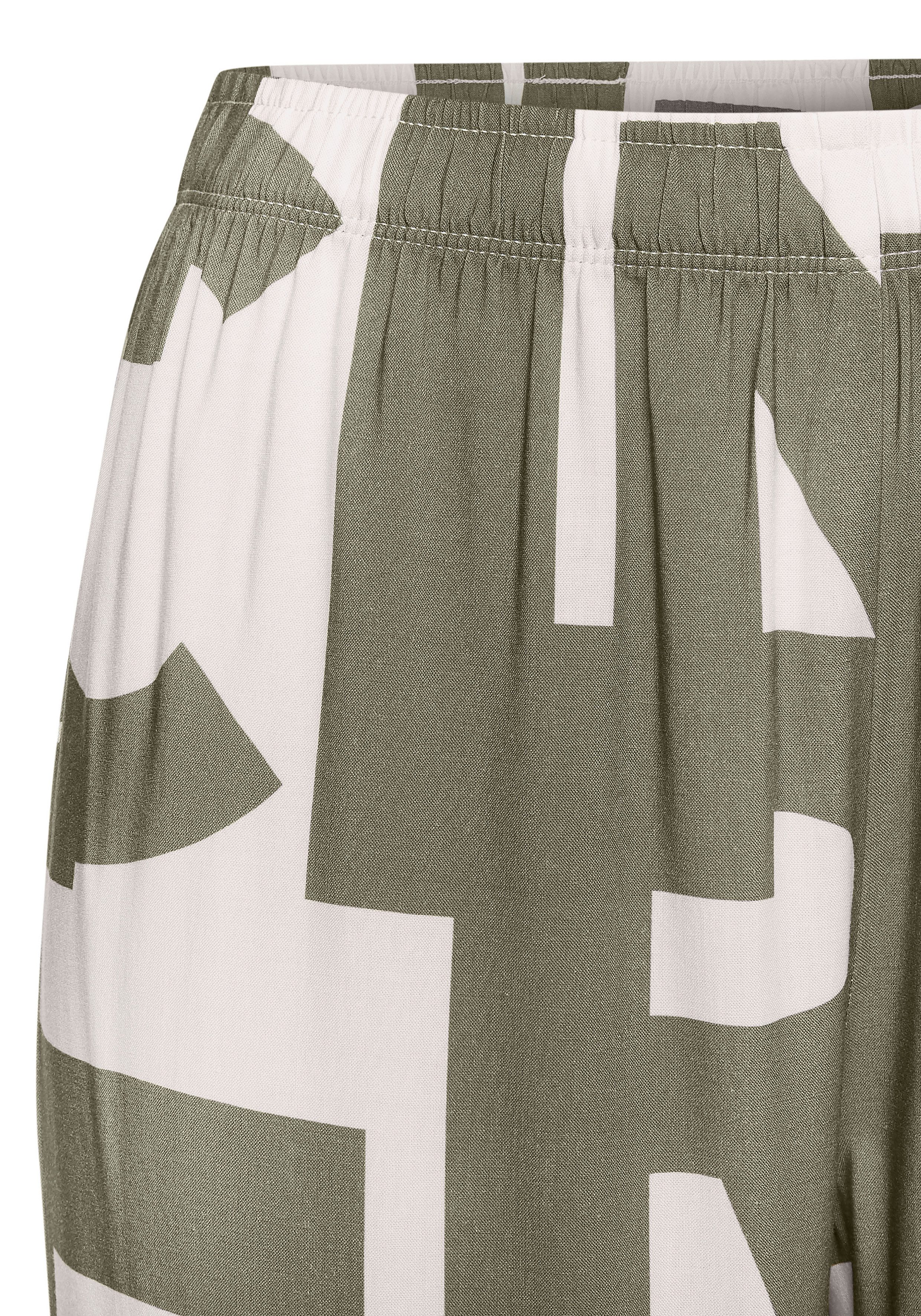 French Connection Pyjamahose Gewebte Hemdenqualität aus Viskose
