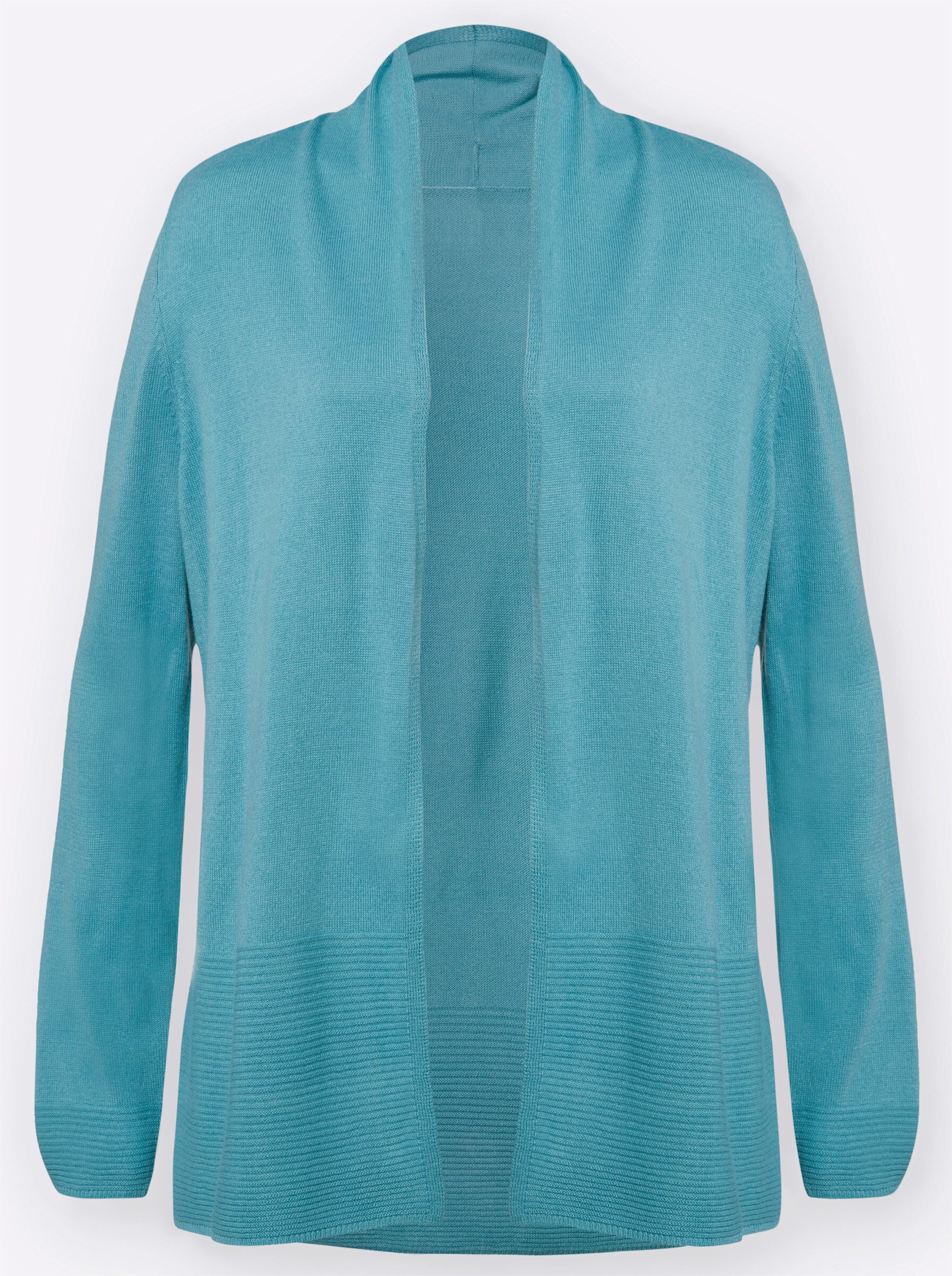 Strickjacke Strickjacke Langarm Jersey