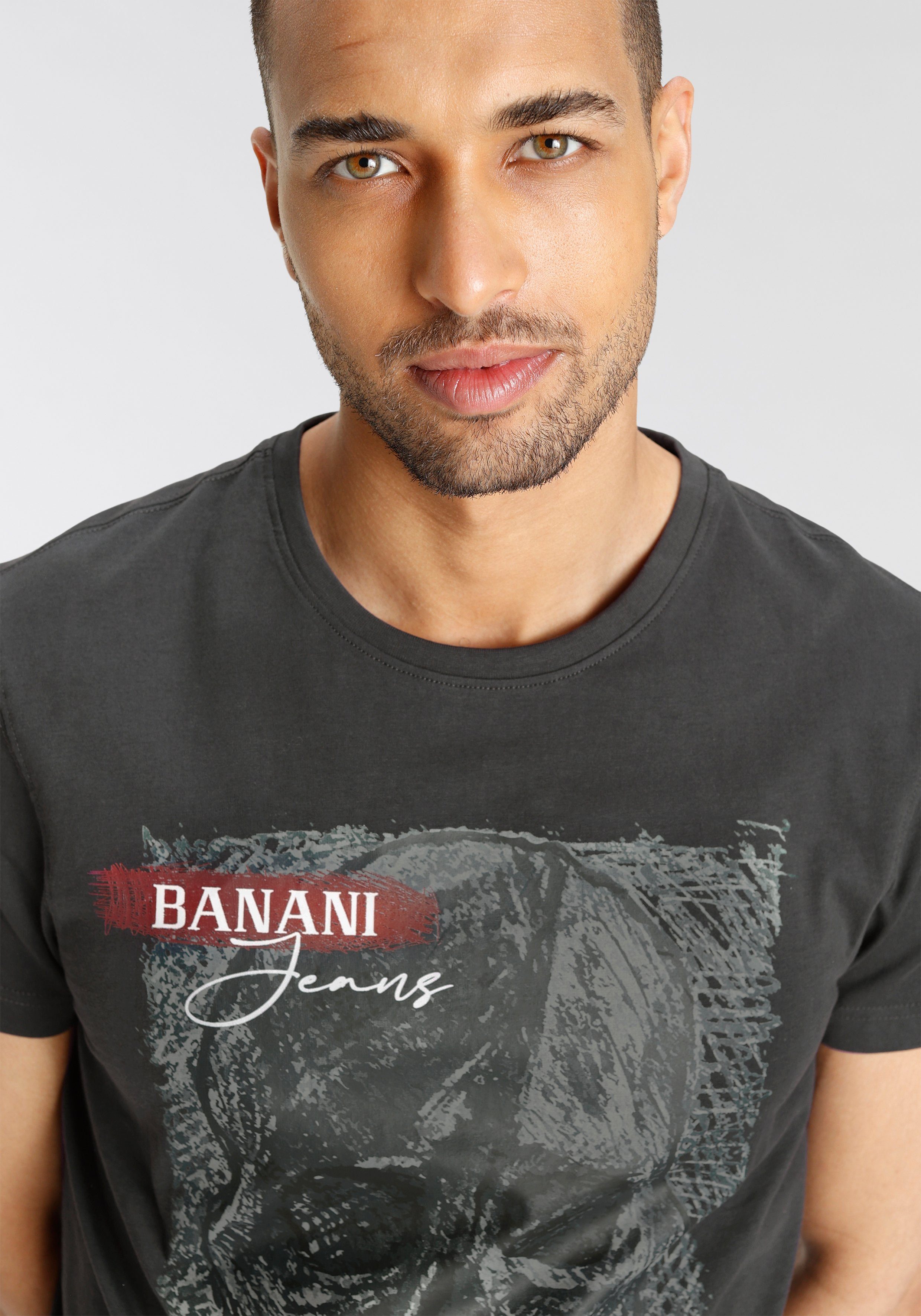 Frontprint Bruno großem Banani mit T-Shirt