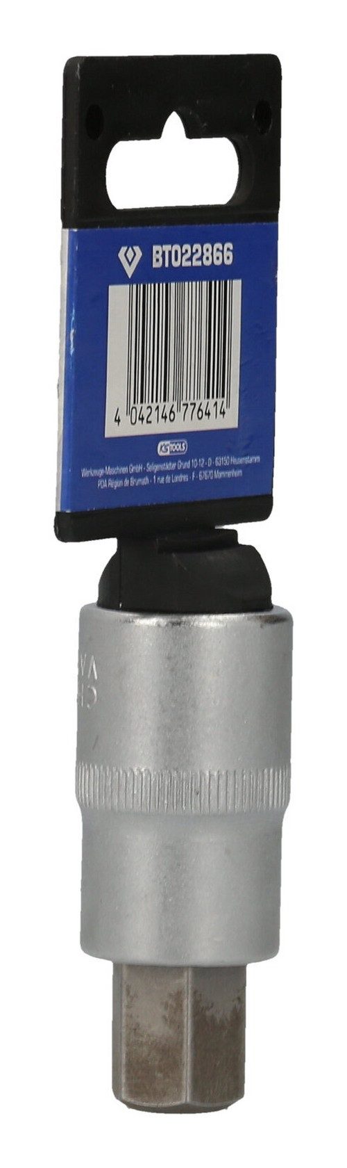 Brilliant Tools Sechskant-Bit, 1/2" Innensechskant Stecknuss, 55 mm lang, 14 mm