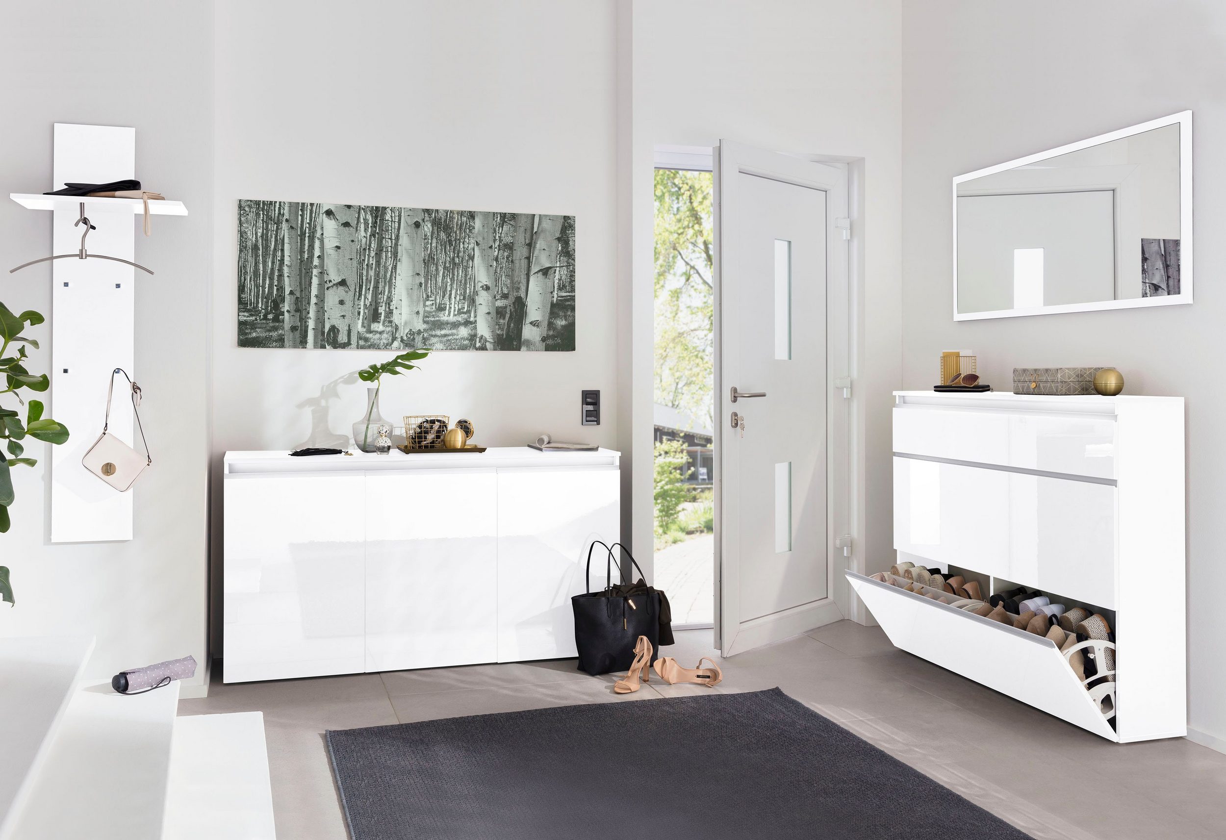 Schuhschrank MAGIC von TECNOS - Einrichtungsvorschlag