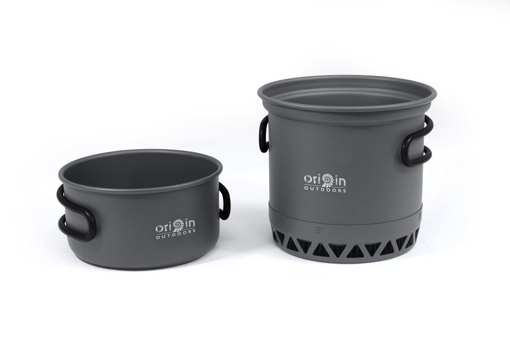 Origin Outdoors Kochtopf Origin Outdoors Biwak Topfset 'Radiator' - 1 - 2 Personen, (Origin Outdoors Biwak Topfset 'Radiator' - 1 - 2 Personen, 2-tlg)