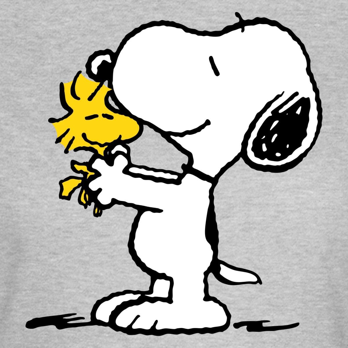 Spreadshirt T-Shirt Peanuts Snoopy Und Woodstock Frauen T-Shirt (1-tlg) Slim Fit, fällt klein aus