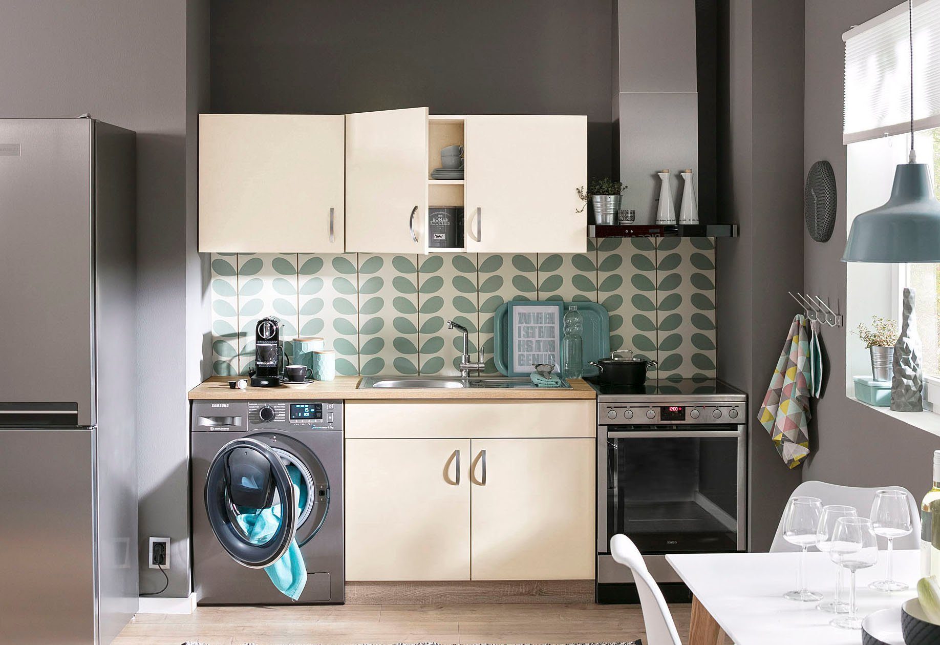 wiho Küchen Hängeschrank "Flexi", Breite 100 cm breit günstig online kaufen