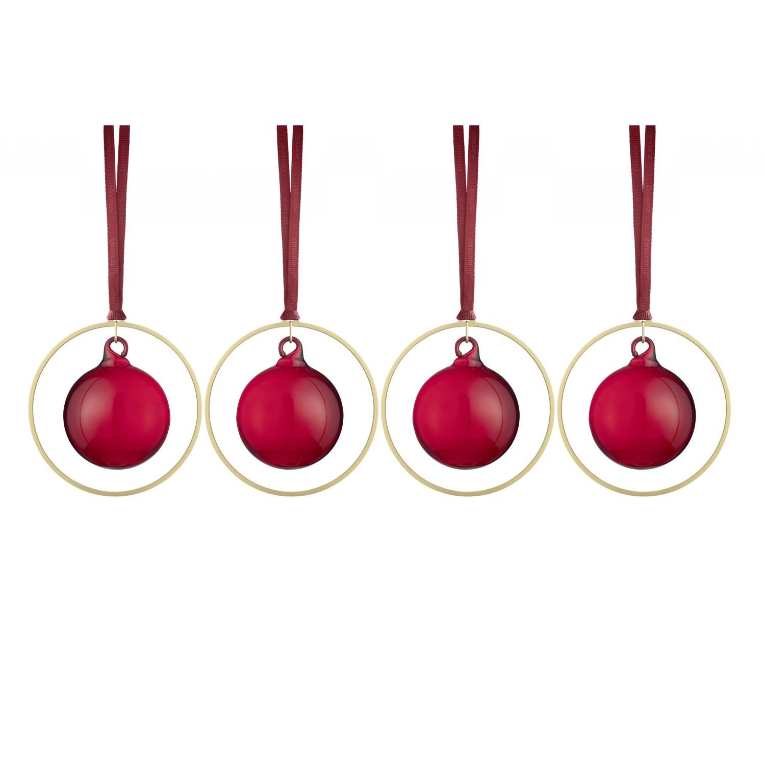 blomus Christbaumschmuck Kitai Glaskugel Port 4er Set (4-tlg)