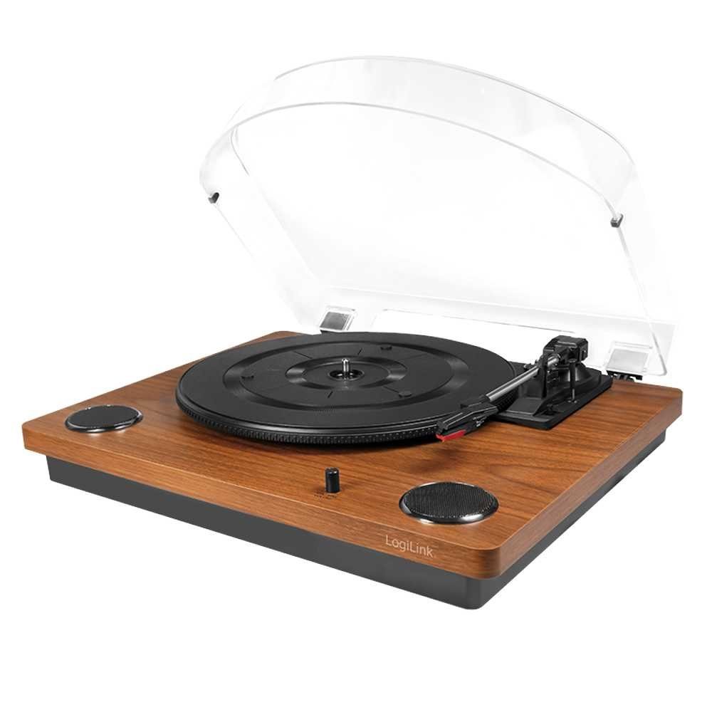 Bluetooth Plattenspieler mit Stereo Lautsprecher LP Vinyl zu MP3 Konverter 