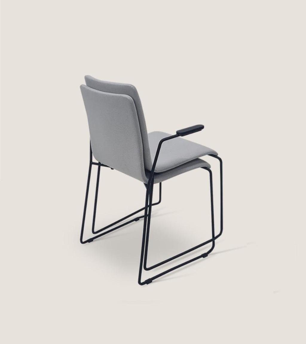 JVmoebel Stuhl Praktischer Made (1 Europa Wartezimmer Stühle Praxisstuhl Hallenstühle in Stuhl St)