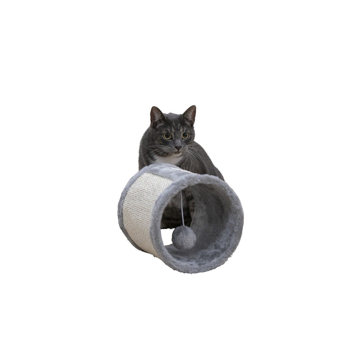 maxxpro Kratzbaum maxxpro Katzentunnel mit Ball, Ø 21x19 cm