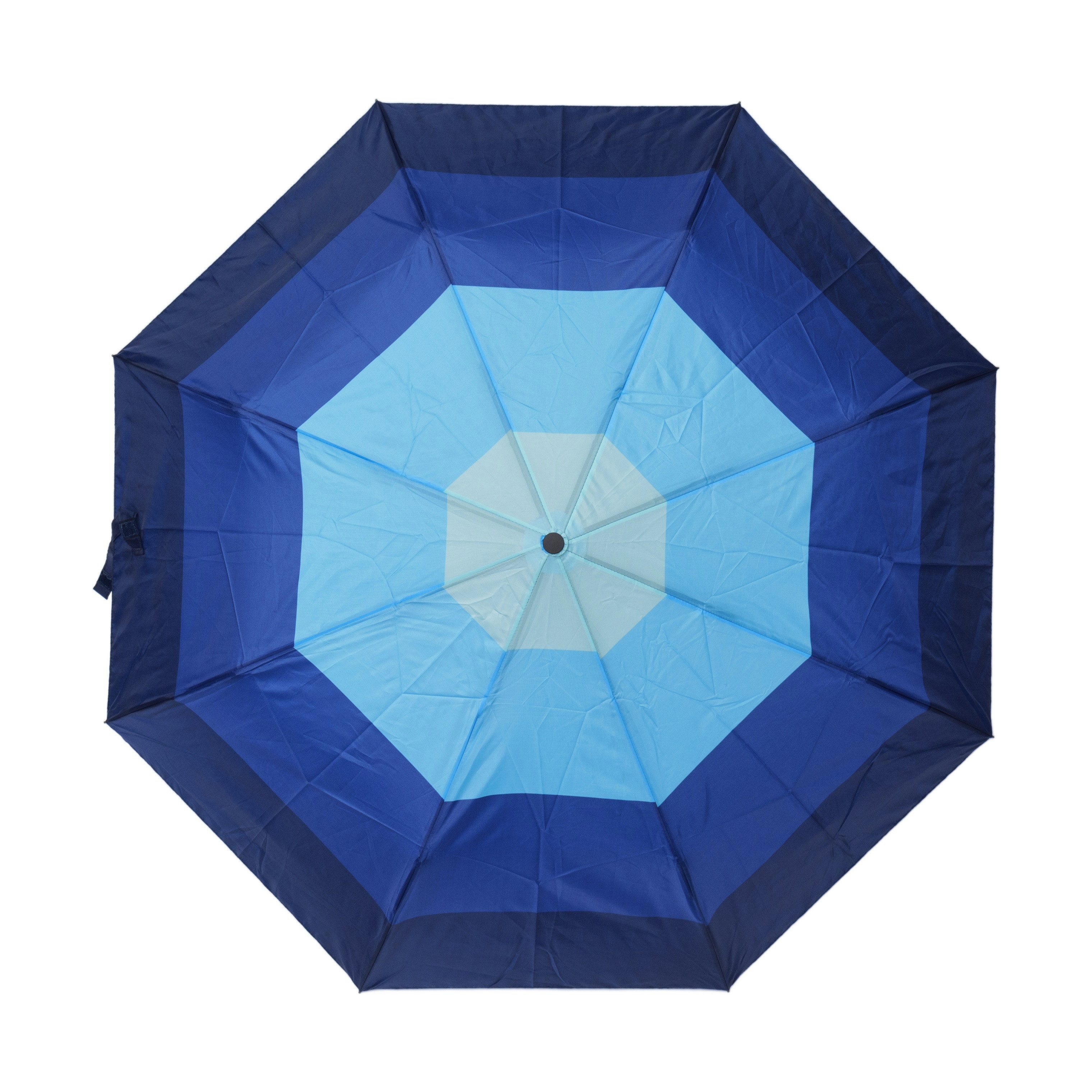Susino Taschenregenschirm ø100cm ergonomisches Design mit Streifen Winddicht