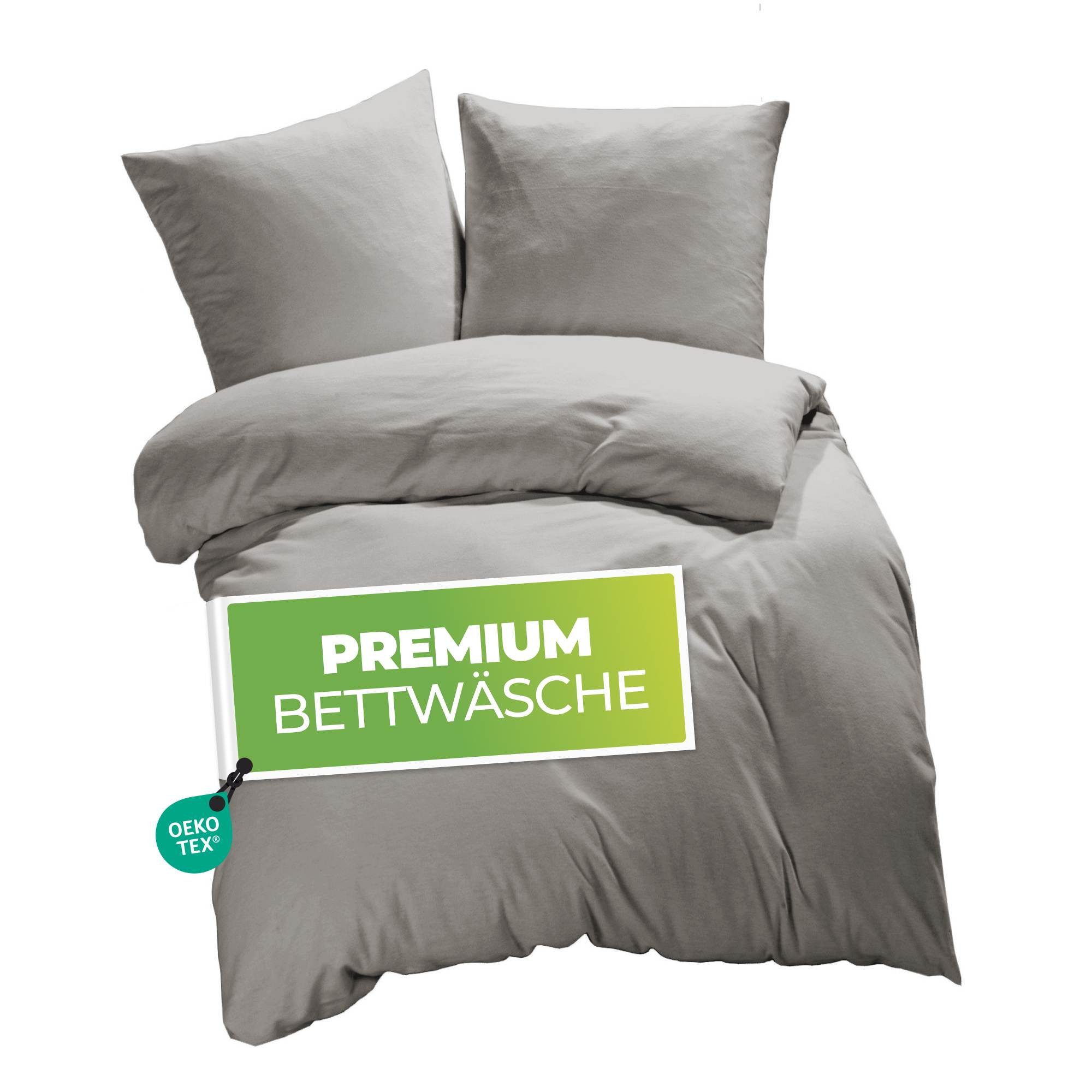 etérea Himmlische Qualität Bettwäsche etérea Premium Jersey Bettwäsche, Jersey, 2 teilig