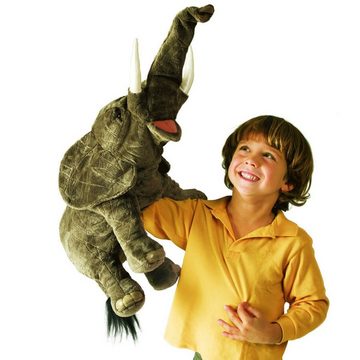 Folkmanis Handpuppen Handpuppe Folkmanis Handpuppe Elefant 2534 (Packung)