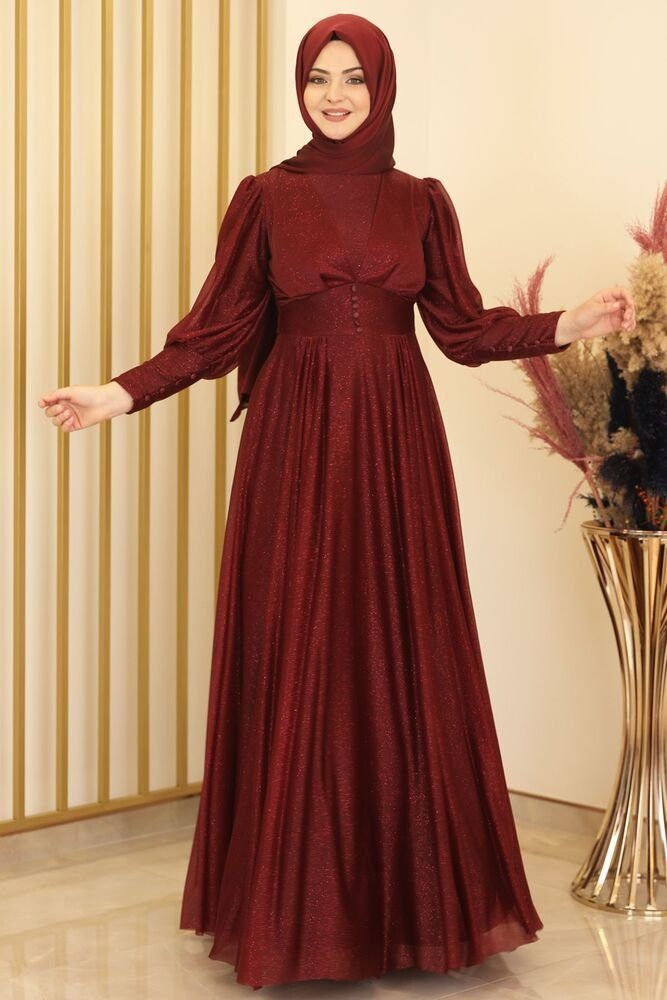 fashionshowcase Abendkleid Elegantes Glitzerndes Tüllkleid - günstig online kaufen