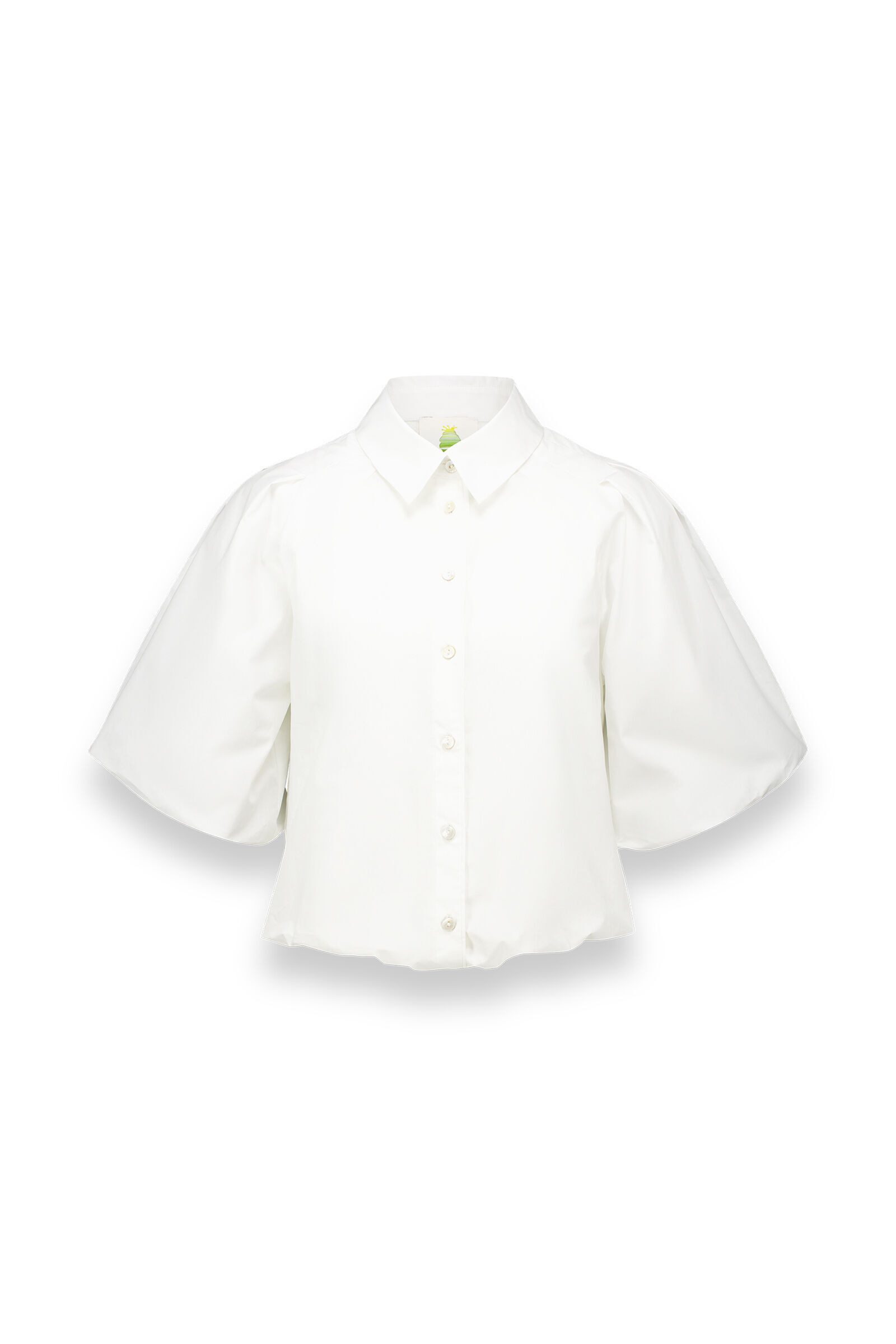 Princess goes Hollywood Klassische Bluse mit Puffärmeln