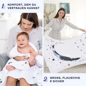 Kinderdecke Baby Meilenstein Decke - 150 x 100 cm - Fotografie, Luka & Lilly, Baby Meilenstein Decke - 150 x 100 cm