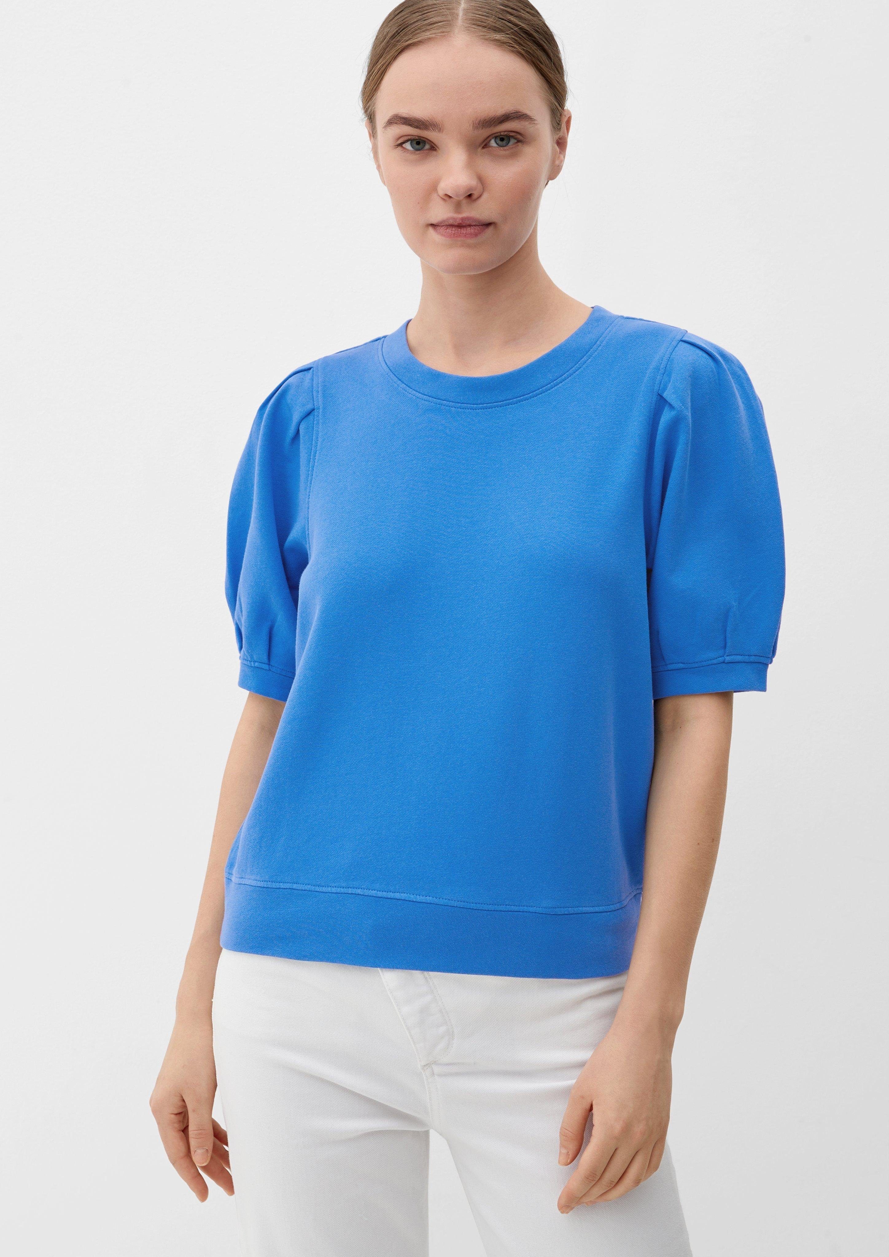 s.Oliver Kurzarmshirt Sweatshirt mit halblangem Arm günstig online kaufen