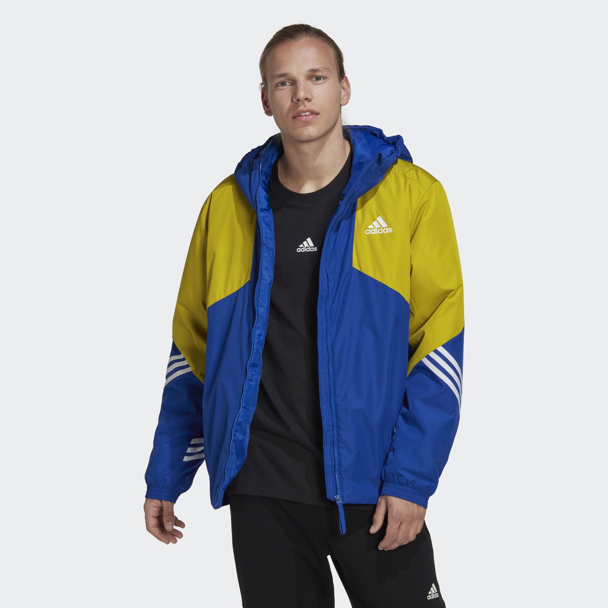 SPORT TO Winterjacke adidas JACKE Sportswear HOODED BACK