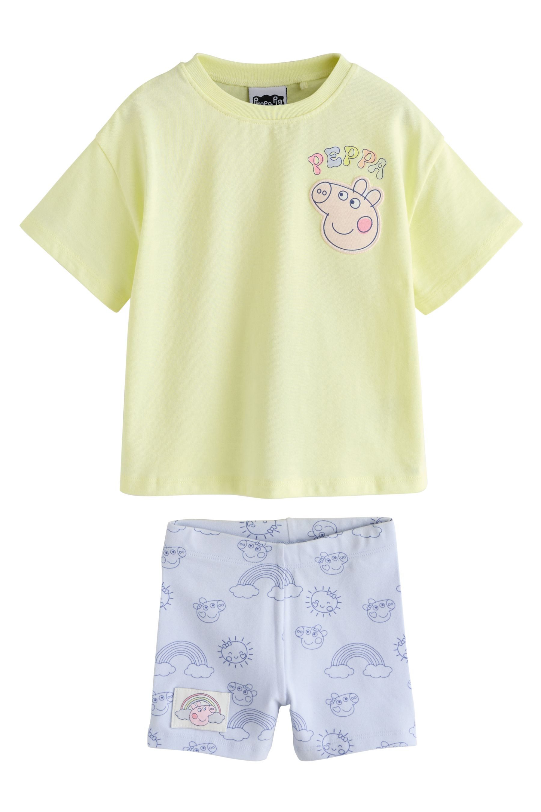 Next T-Shirt & Shorts Shorts-Set, Peppa Pig (2-tlg)