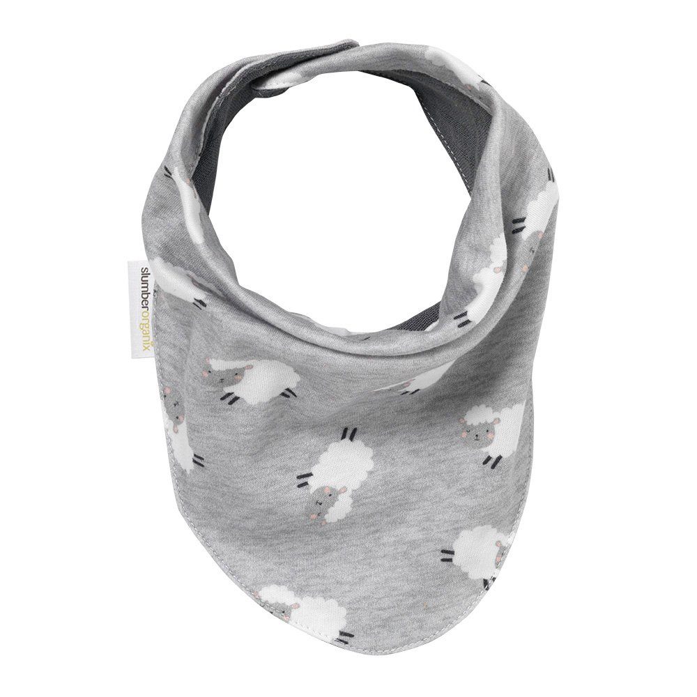 Schäfchen Baumwolle SlumberOrganix Musselin Bandana, Bandana AOP Bio 100% Bio