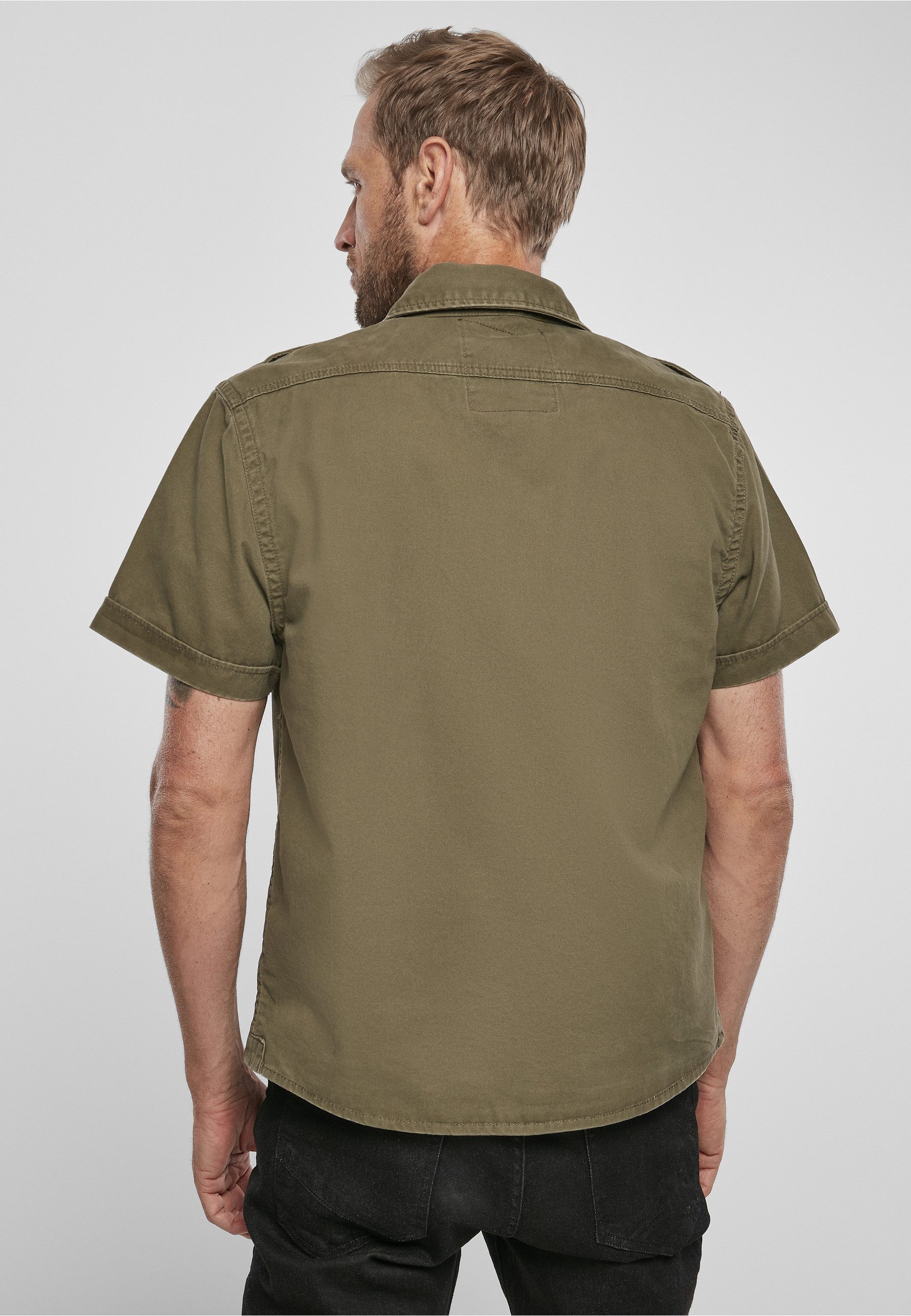 Brandit Kurzarmshirt Brandit Herren Vintage Shirt shortsleeve (1-tlg)