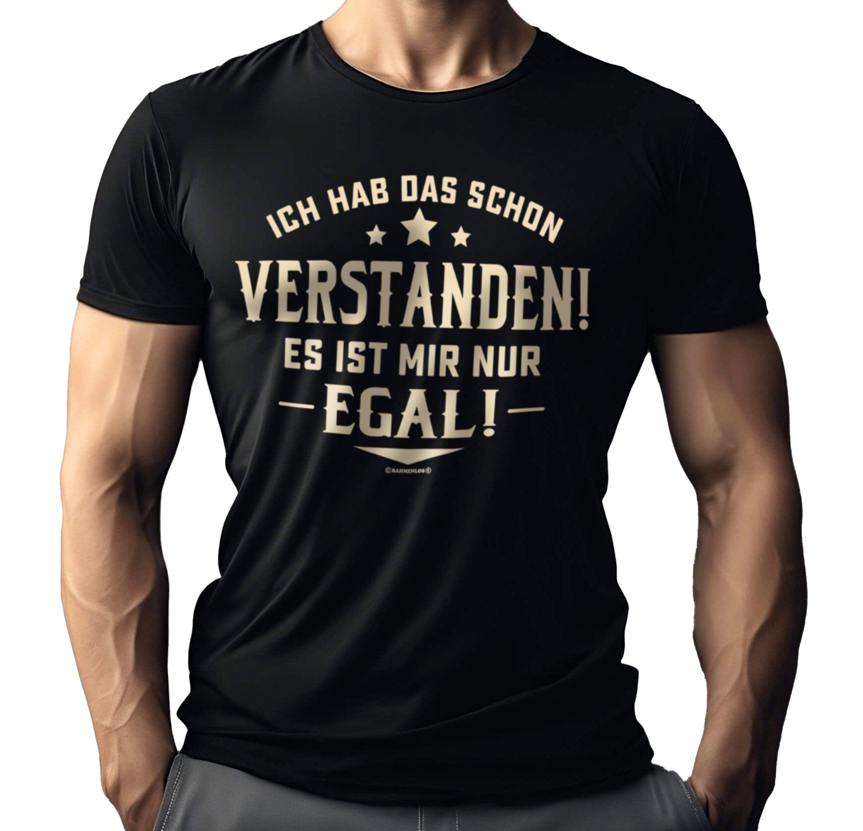 RAHMENLOS® T-Shirt ich hab das schon günstig online kaufen