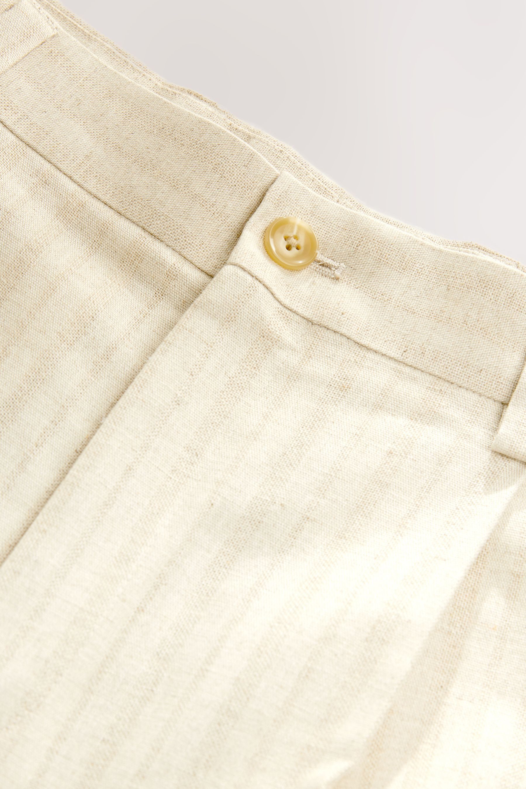 Next Anzughose Relaxed Fit Anzughose mit Streifenstruktur (1-tlg)