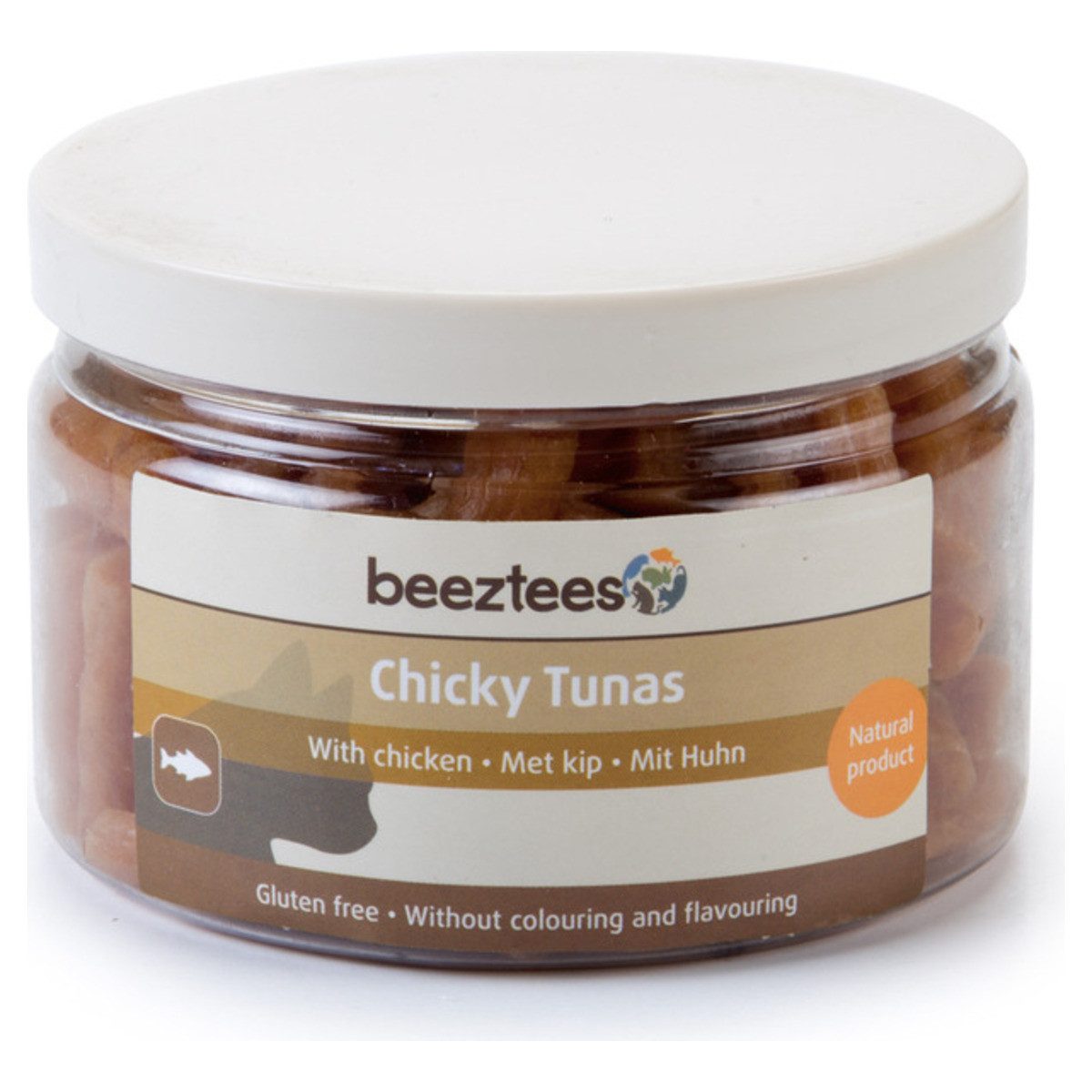 Beeztees Katzensnack Chicky Tunas 90 g, Snack für: Katze