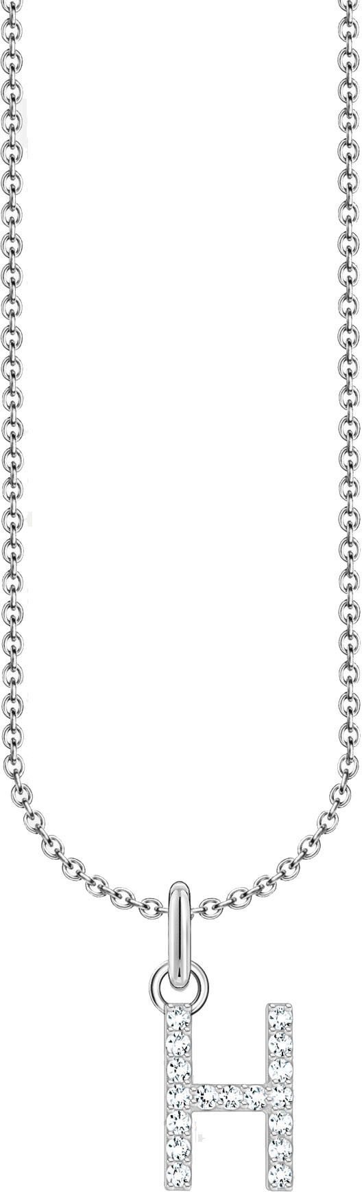 THOMAS SABO Kette mit Anhänger Buchstab...