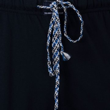 HAASIS Bodywear 1919 Pyjamahose Herren Pyjamahose mit Bündchen 77113876-navy (1-tlg) Optimale Passform, pflegeleicht, formbeständig, strapazierfähig