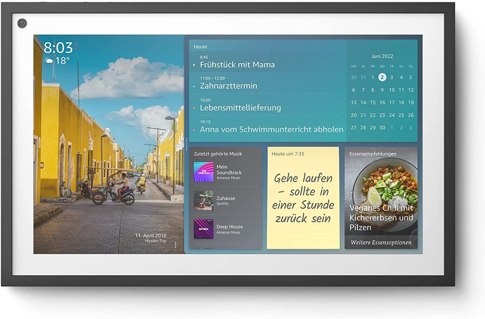 Amazon Streaming-Box Echo Show 15, (Set)