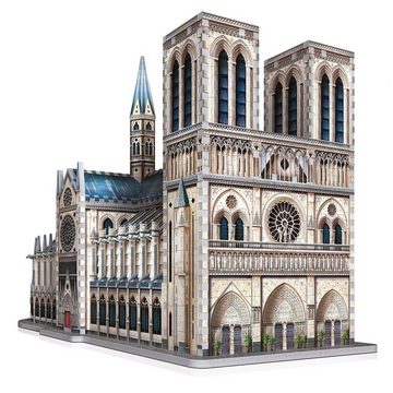 JH-Products Puzzle Notre-Dame de Paris. 3D-PUZZLE (830 Teile), 830 Puzzleteile