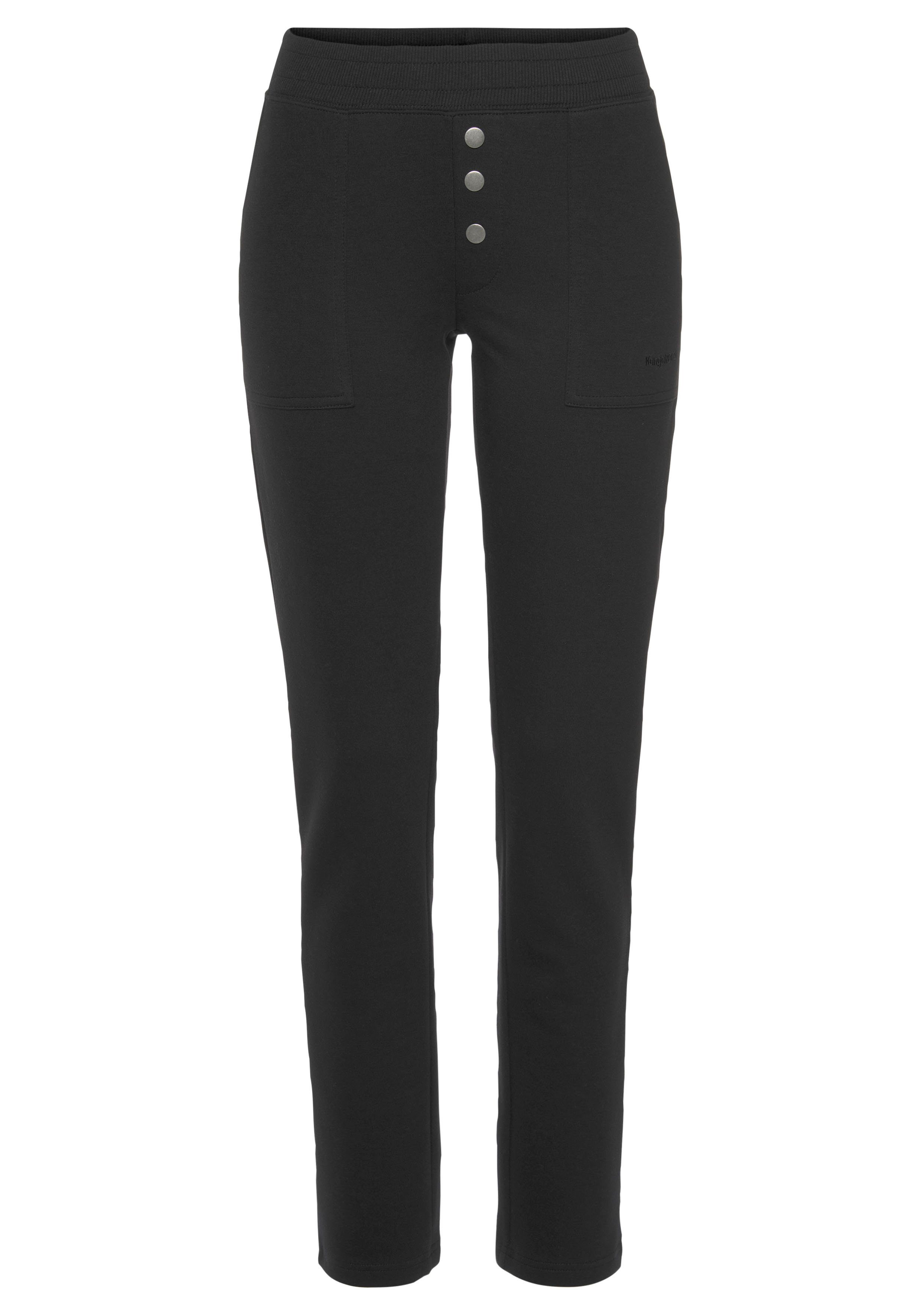 KangaROOS Relaxhose mit Zierknöpfen, Loungeanzug günstig online kaufen