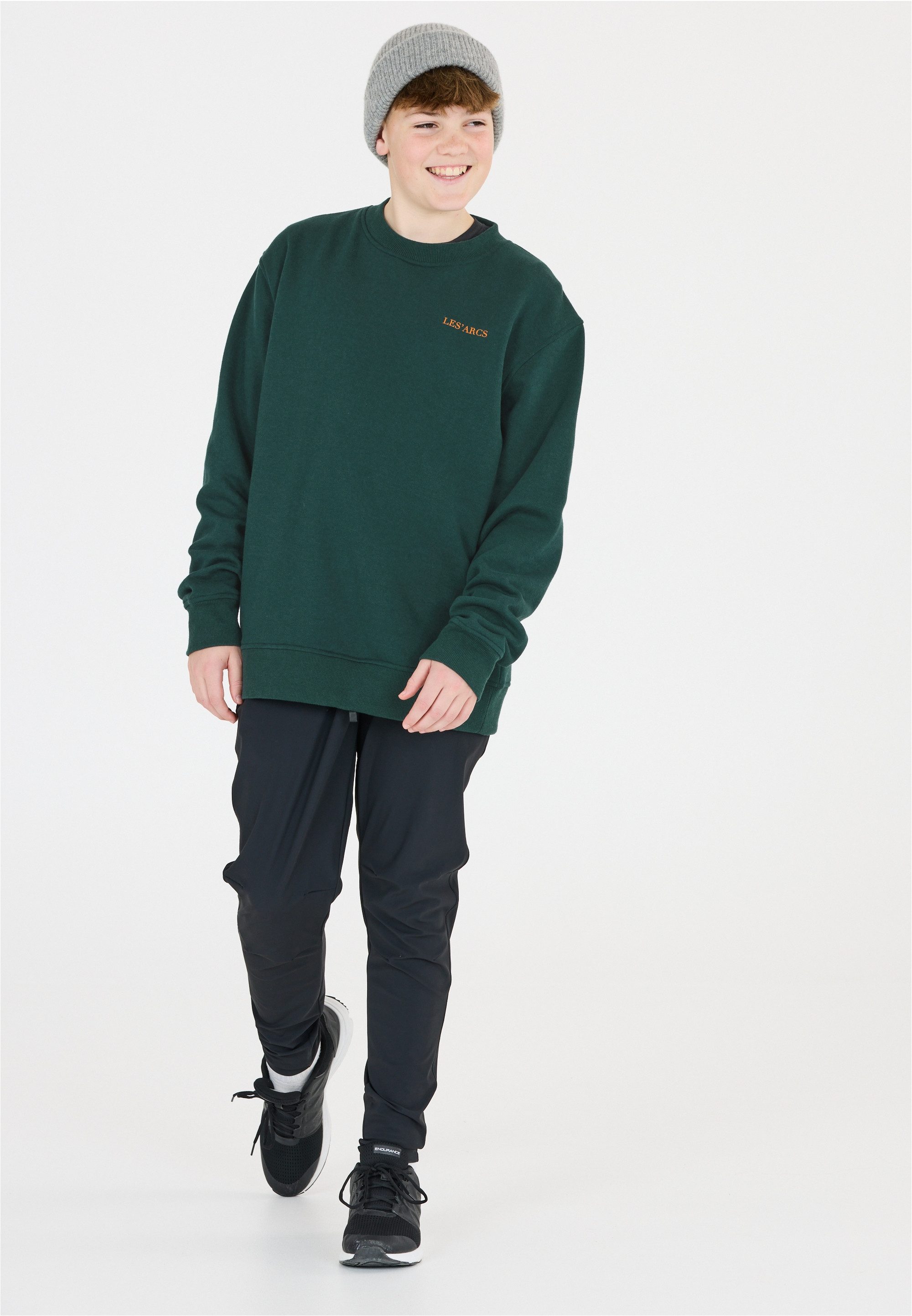Les'Arcs Sweatshirt Deasach mit stylischem Print und bequemer Passform