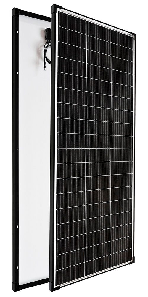 offgridtec Solarmodul MONO 200W V2 Solarpanel 30V Black Frame, 200 W, Monokristallin, 11-Busbar-Technologie