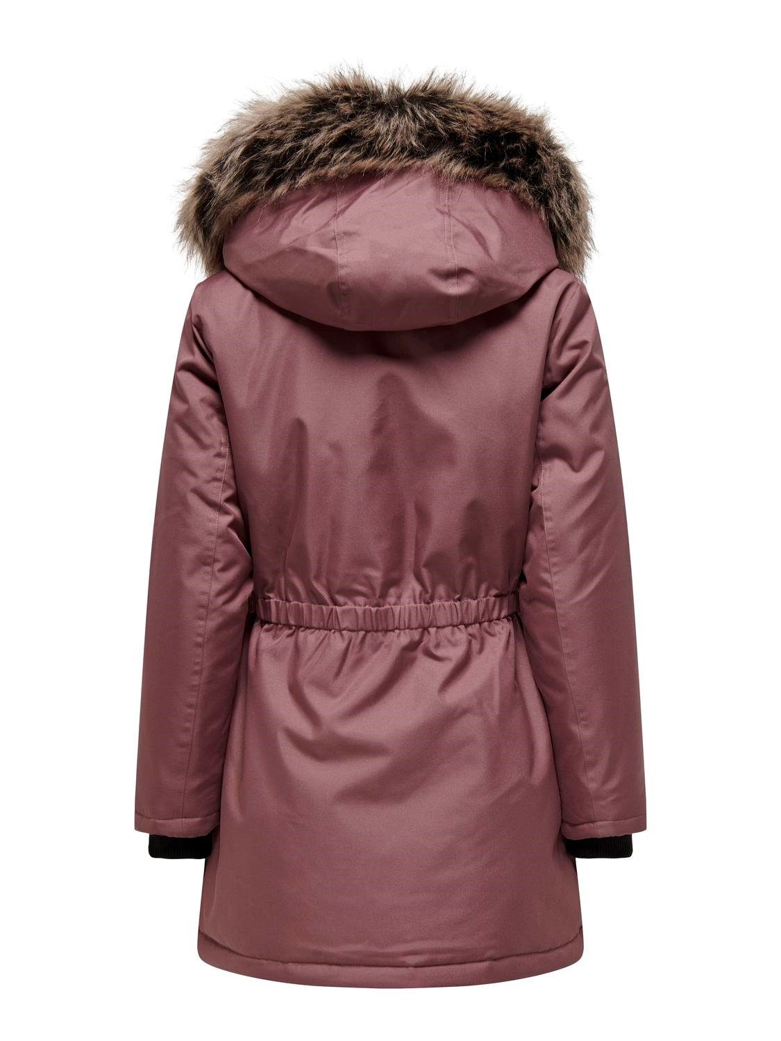 ONLY Winterjacke Only Damen Winter-Jacke OnlIris einfarbiger Parka Mantel F günstig online kaufen
