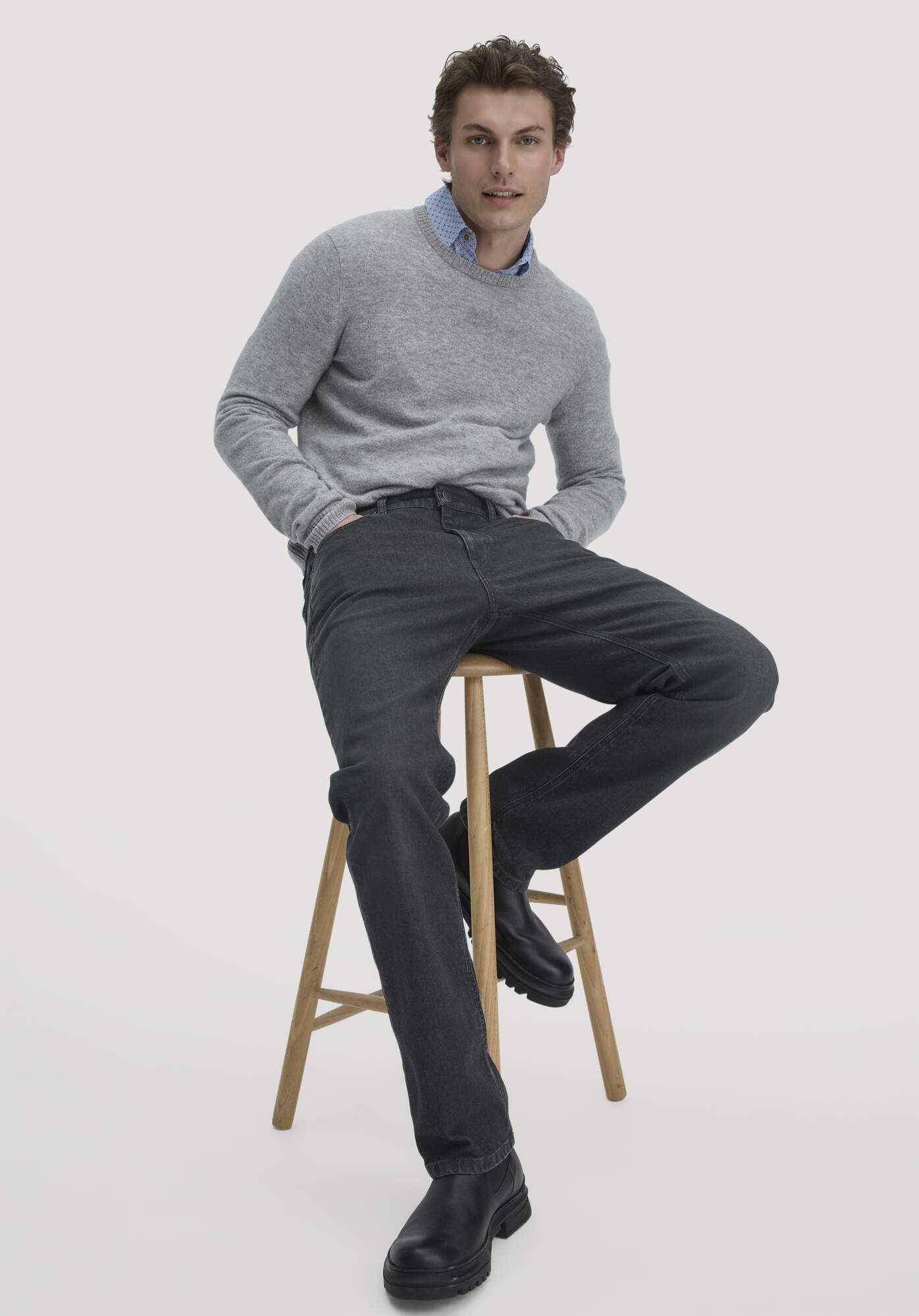 Hessnatur Bequeme Jeans BETTER RECYCLING aus Bio-Denim (1-tlg) BETTER RECYCLING aus Bio-Denim