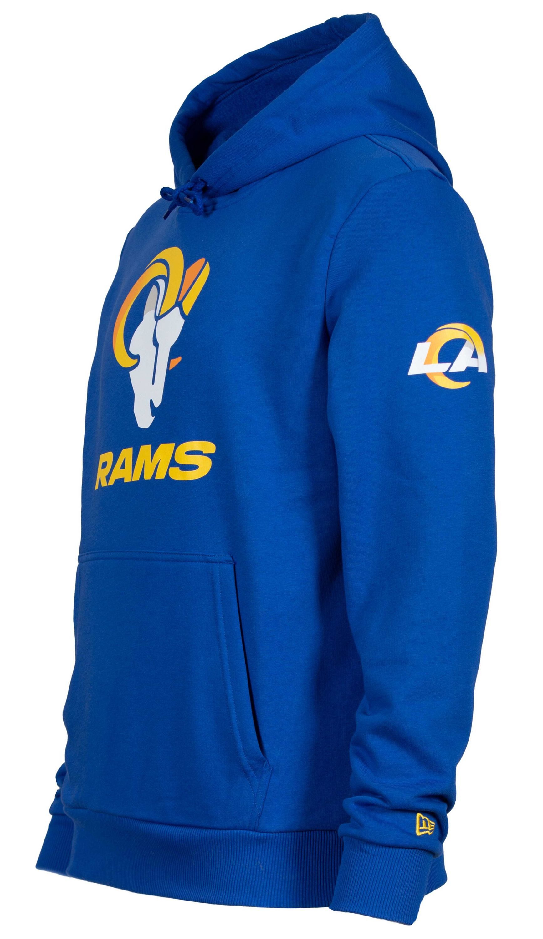 New Era Hoodie NFL Los Angeles Rams Team Logo and Name