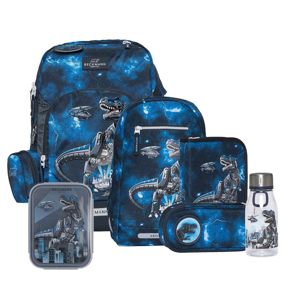 Beckmann Norway Schulrucksack Active Air FLX (8tlg., inkl. Lunchbox und Trinkflasche)