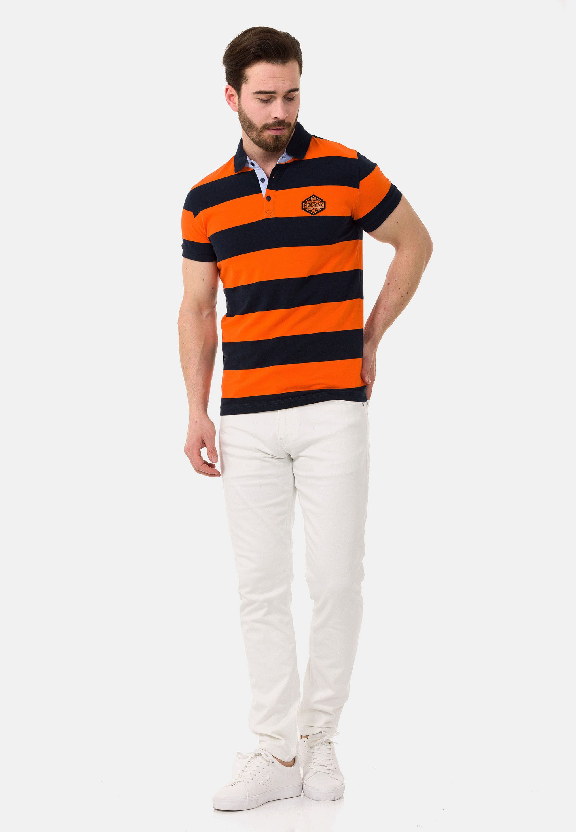 Cipo & Baxx T-Shirt CT741 gerade geschnitten