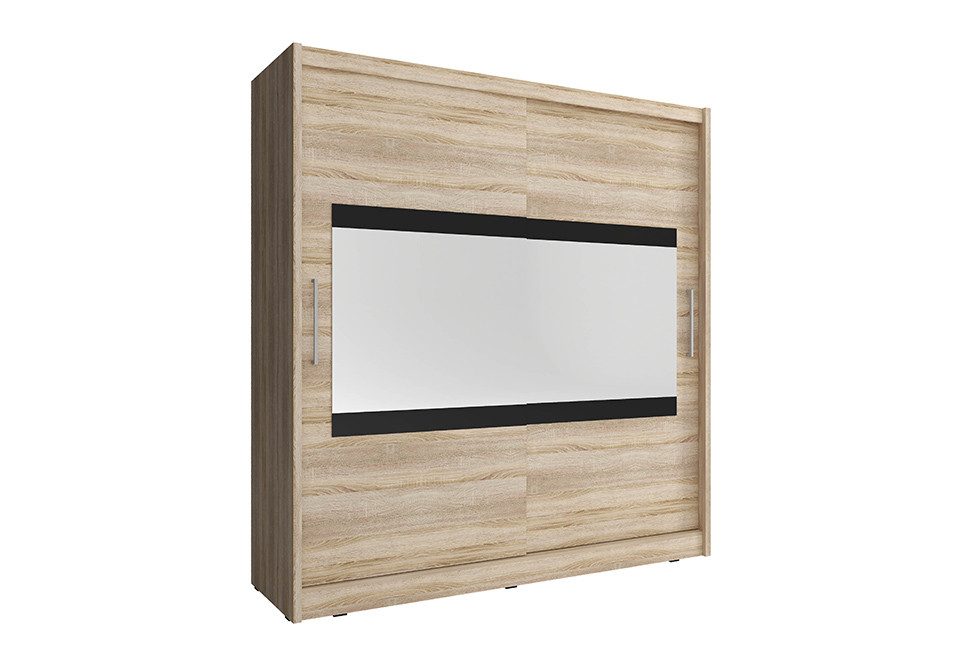 Xlmoebel Kleiderschrank MAJA IV Kleiderschrank in modernem Design mit Stauraum (Kleiderschrank MAJA IV 200) Hergestellt in Europa