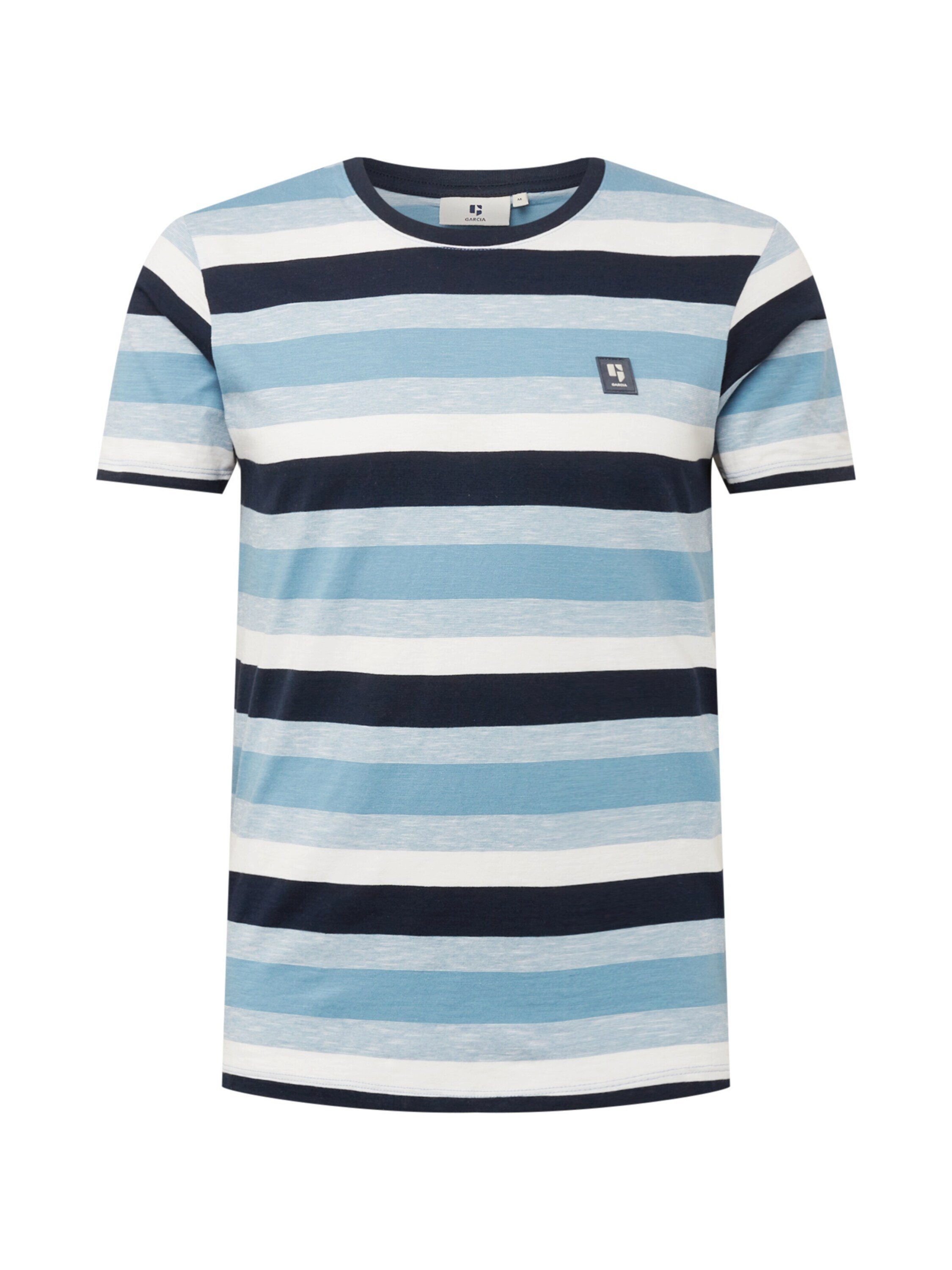 Outlet-Versandhandel Garcia T-Shirt (1-tlg), All-Over-Muster