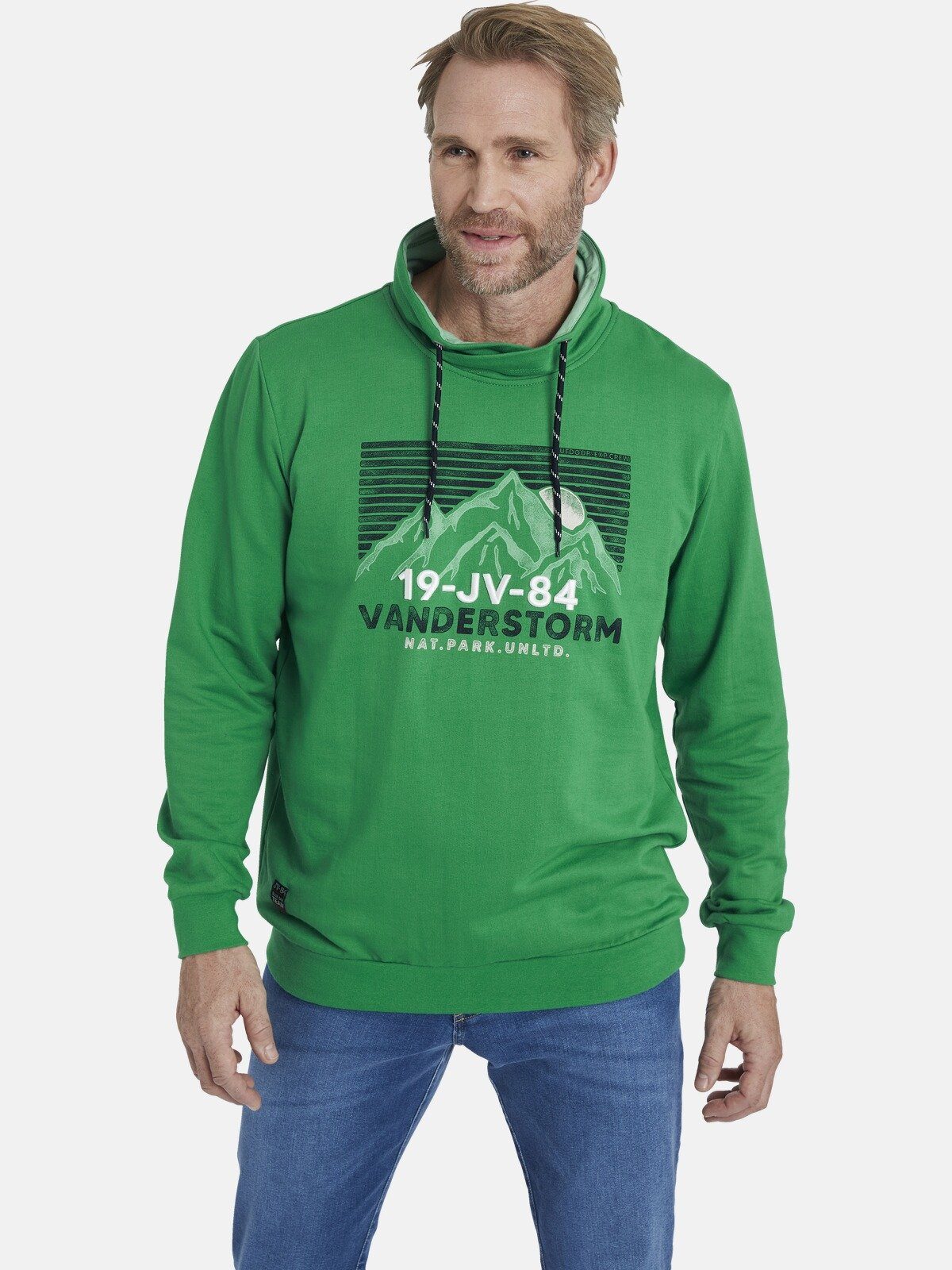 Jan Vanderstorm Sweatshirt ANJE +Fit Kollektion, günstig online kaufen