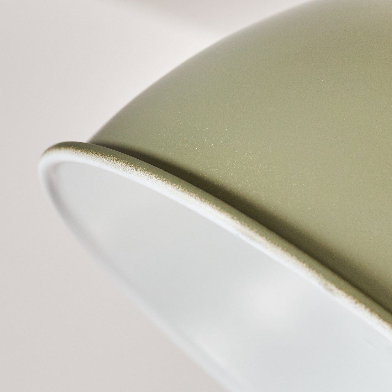 verstellbaren Retro/Vintage Grün/Weiß/Braun, Leuchtmittel, mit in Strahlern, ohne im Deckenlampe Design »Cotes« Spot hofstein aus Deckenleuchte 2xE27, Metall/Holz