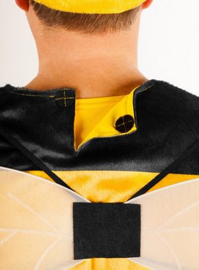 Maskworld Kostüm-Flügel Biene Maja Flügel, Ein Flügelpaar mit elastischen Bändern - passt für Willi und Biene