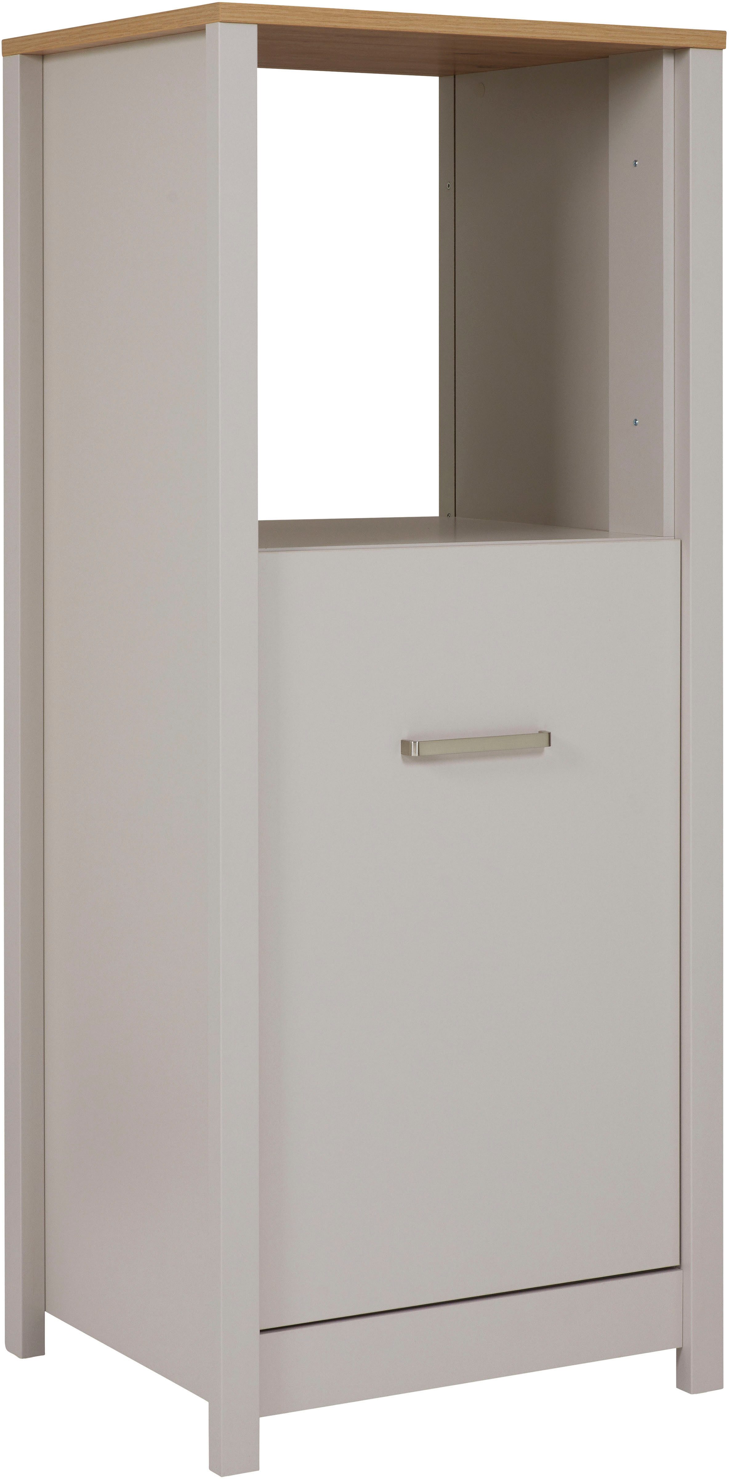 Inter Link Backofen/Kühlumbauschrank Pienza, Küchenschrank, Backofenschrank, Kühlschrankintegration (1-St) Backofen & Kühlschrank, Softclose, Füße höhenverstellbar, 70x60x167
