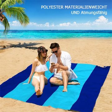 Picknickdecke Wasserdichte, faltbare Taschen-Strandmatte, geräumig und bequem, RefinedFlare