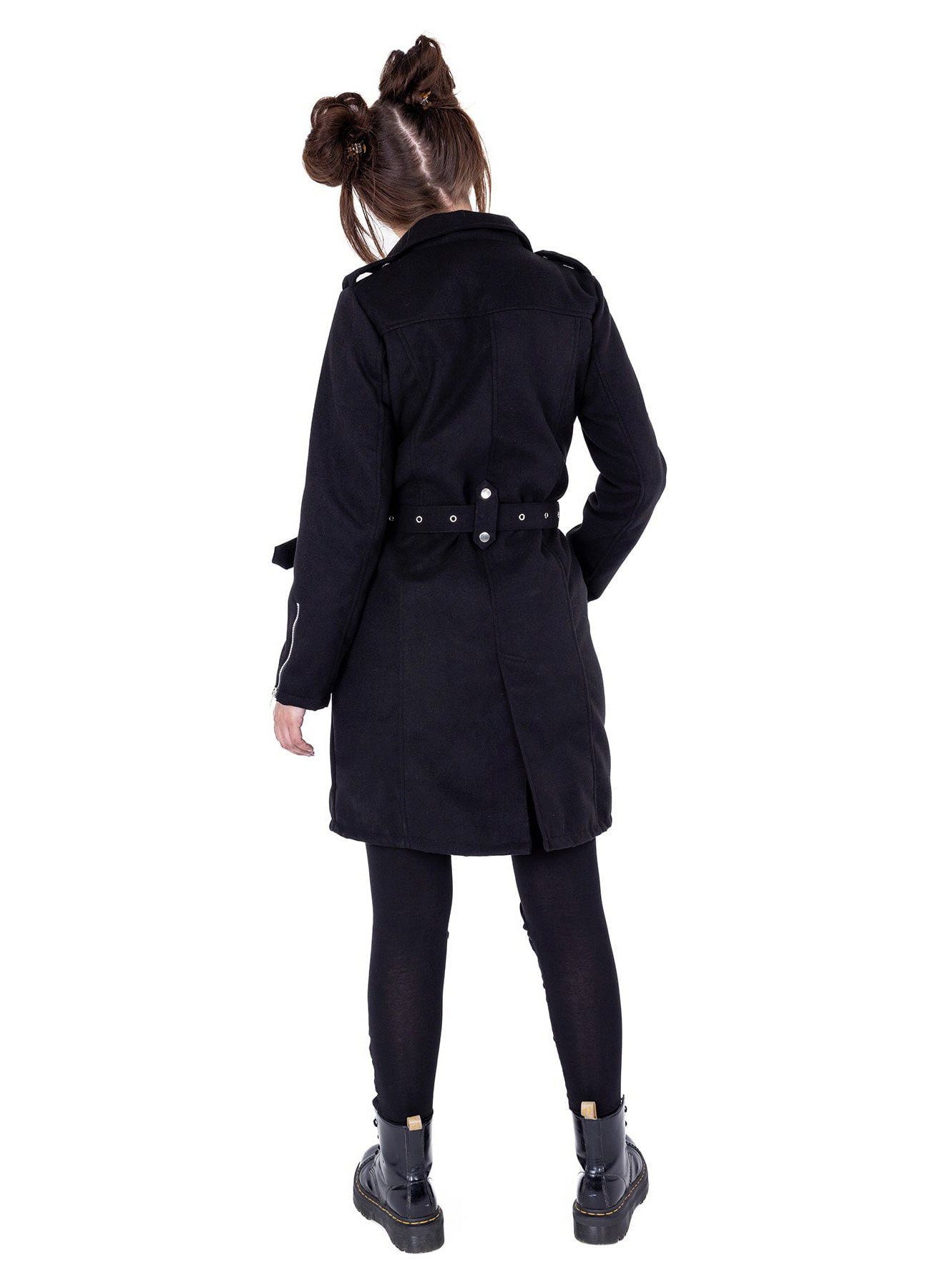 Vixxsin Kurzmantel Louella Coat Industrial Goth Cyber Punk